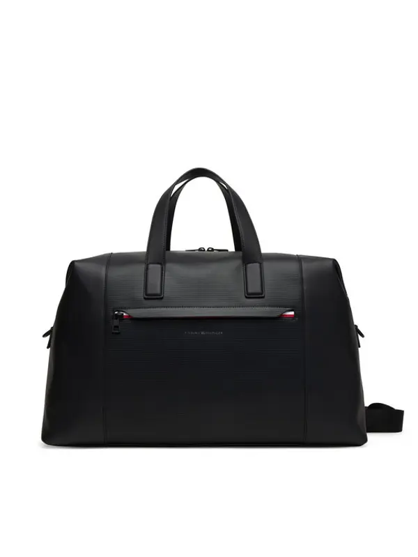 Tommy Hilfiger Tommy Hilfiger Torba Th Corp Duffle AM0AM14044 Crna