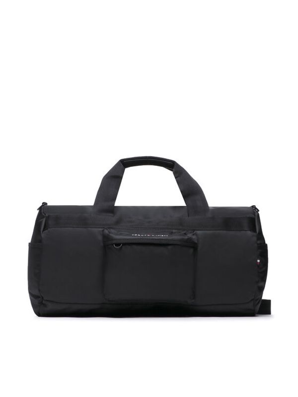 Tommy Hilfiger Tommy Hilfiger Torba Th Skyline Duffle AM0AM10913 Crna