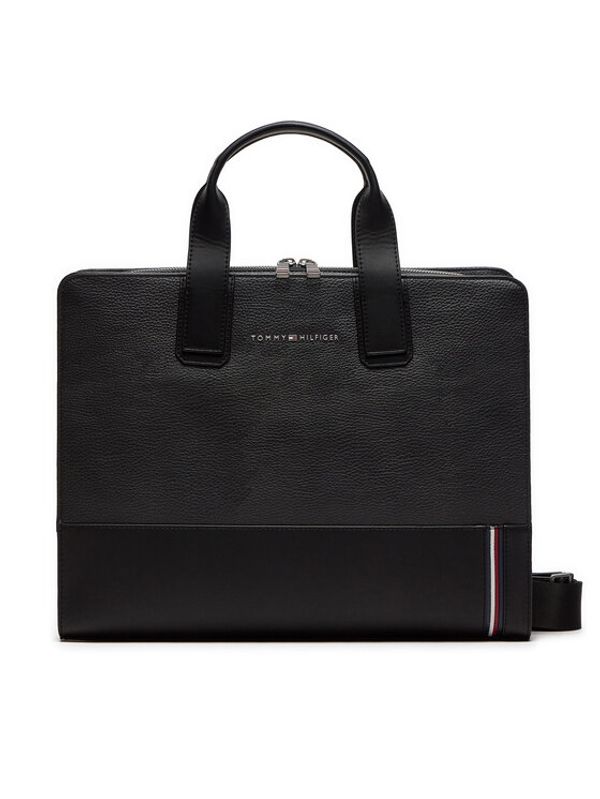 Tommy Hilfiger Tommy Hilfiger Torba za laptop Th Central Slim Computer Bag AM0AM12447 Siva