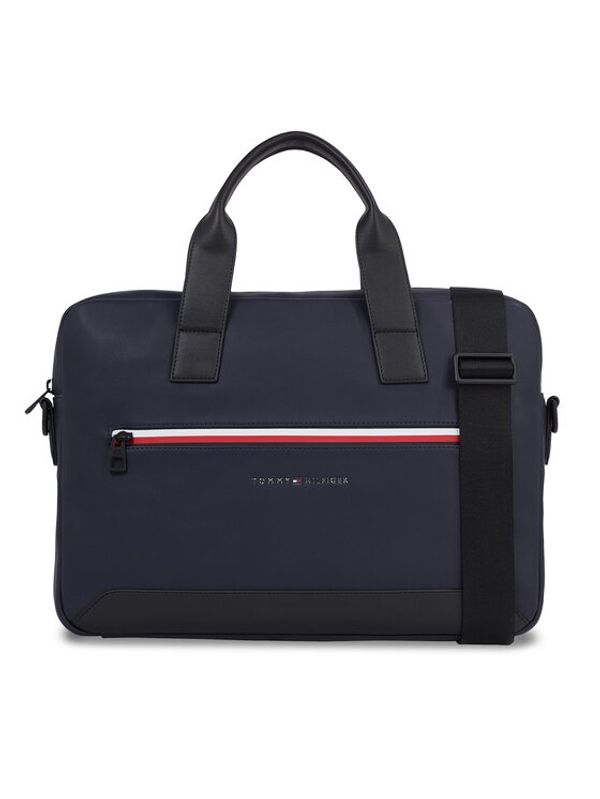 Tommy Hilfiger Tommy Hilfiger Torba za laptop Th Ess Corp Computer Bag AM0AM12211 Tamnoplava