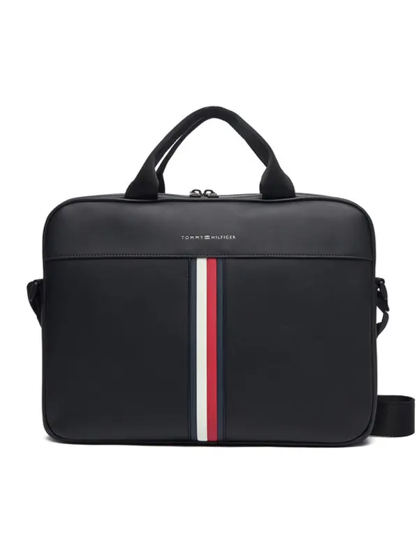 Tommy Hilfiger Tommy Hilfiger Torba za laptop Th Metro Computer Bag AM0AM14517 Crna