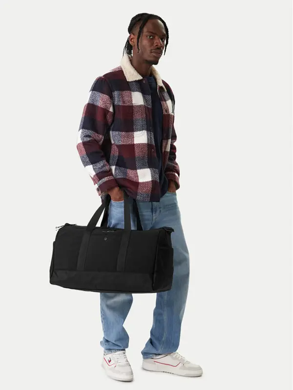 Tommy Hilfiger Tommy Hilfiger Torba za laptop Th Travel Duffle AM0AM14070 Crna
