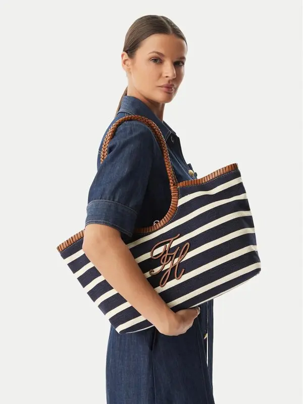 Tommy Hilfiger Tommy Hilfiger Torbica AW0AW18400 Tamnoplava