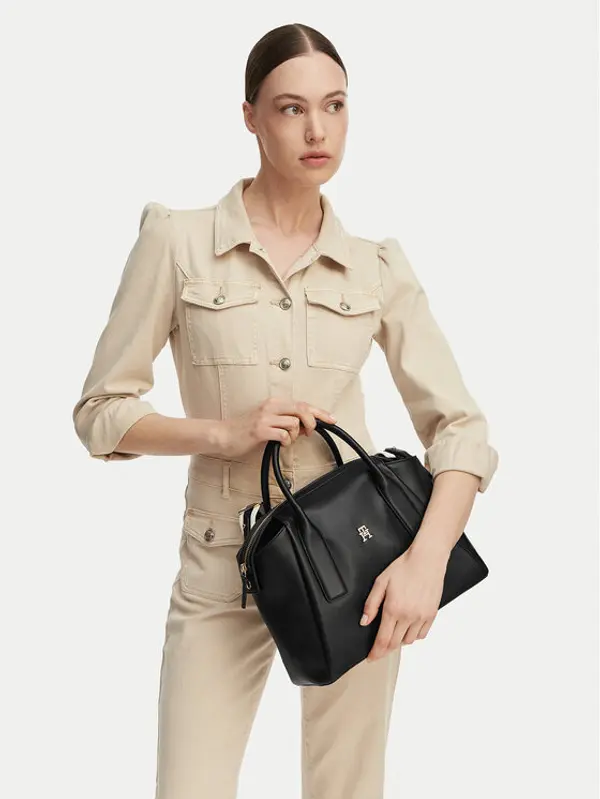 Tommy Hilfiger Tommy Hilfiger Torbica AW0AW18532 Crna