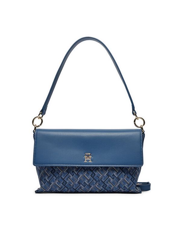 Tommy Hilfiger Tommy Hilfiger Torbica Distinct Shoulder Bag Mono AW0AW16794 Plava