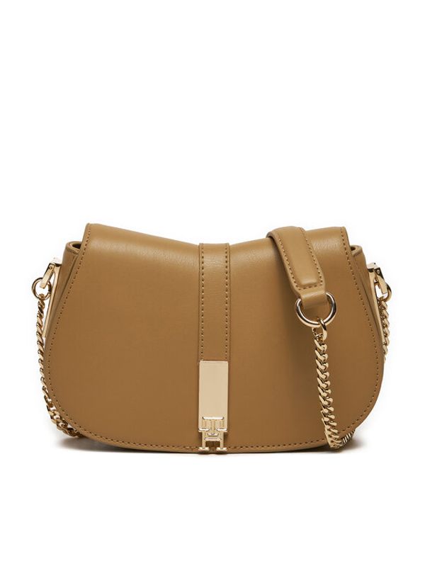 Tommy Hilfiger Tommy Hilfiger Torbica Heritage Crossover Chain AW0AW16287 Smeđa
