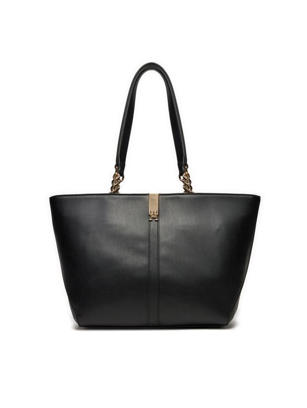 Tommy Hilfiger Tommy Hilfiger Torbica Heritage Tote AW0AW16321 Crna