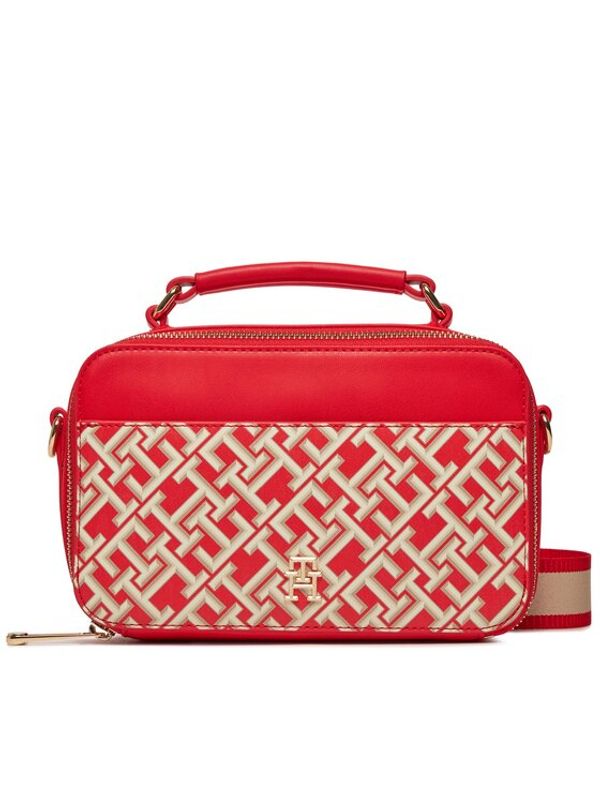 Tommy Hilfiger Tommy Hilfiger Torbica Iconic Tommy Camera Bag Mono AW0AW16083 Crvena