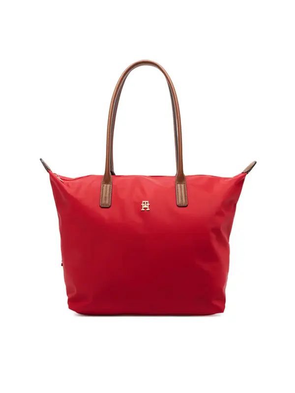 Tommy Hilfiger Tommy Hilfiger Torbica Popette Tote AW0AW17711 Crvena