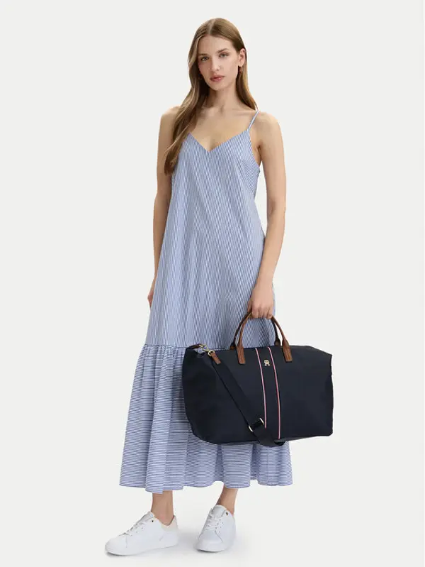 Tommy Hilfiger Tommy Hilfiger Torbica Popette Weekender Corp AW0AW18529 Plava