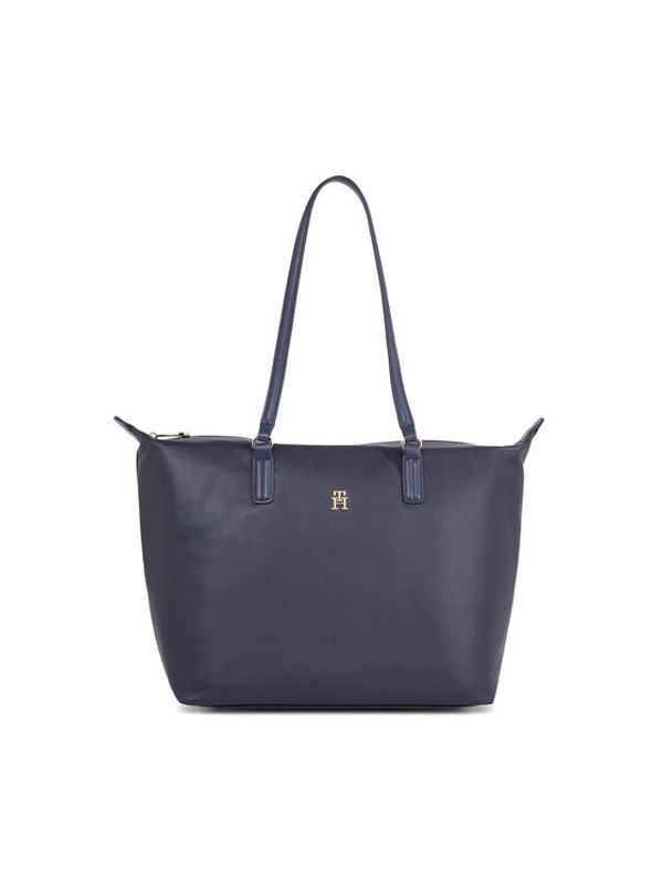 Tommy Hilfiger Tommy Hilfiger Torbica Poppy Plus Tote AW0AW15856 Tamnoplava