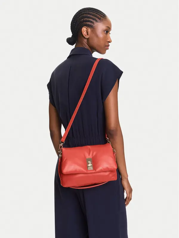 Tommy Hilfiger Tommy Hilfiger Torbica Soft Leather Conv Crossover AW0AW17638 Bež