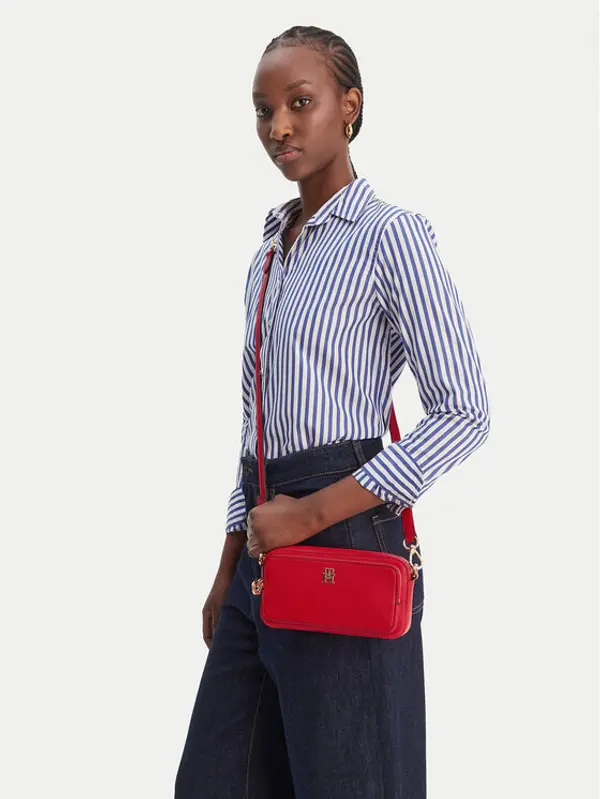 Tommy Hilfiger Tommy Hilfiger Torbica Th Daily Camera Bag AW0AW18377 Crvena