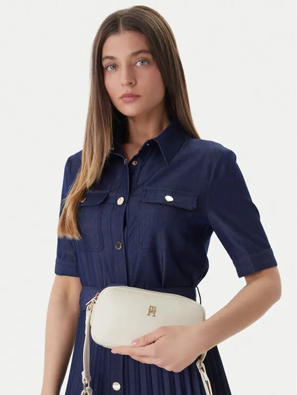 Tommy Hilfiger Tommy Hilfiger Torbica Th Essential Camera Bag AW0AW18370 Bež