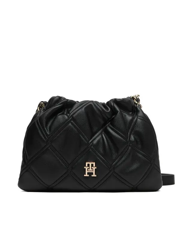 Tommy Hilfiger Tommy Hilfiger Torbica Th Feminine Mini Crossover AW0AW18718 Crna