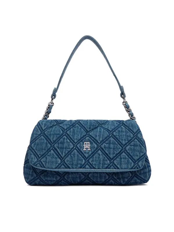 Tommy Hilfiger Tommy Hilfiger Torbica Th Feminine Shoulder Bag Denim AW0AW18865 Plava