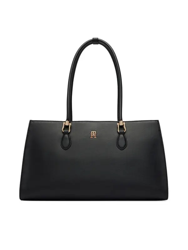 Tommy Hilfiger Tommy Hilfiger Torbica Th Grace Satchel AW0AW18750 Crna