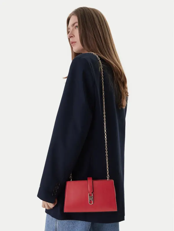Tommy Hilfiger Tommy Hilfiger Torbica Th Libre Chain Crossover AW0AW18614 Crvena