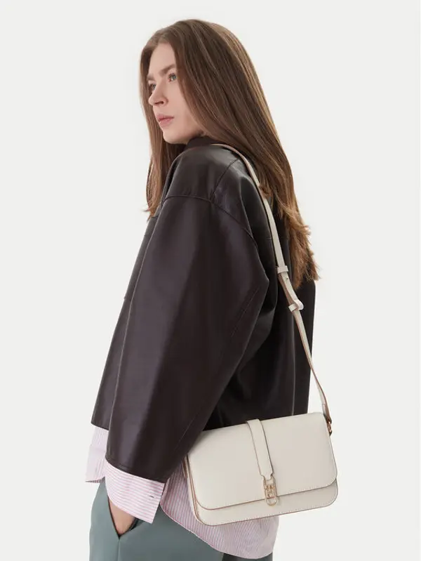 Tommy Hilfiger Tommy Hilfiger Torbica Th Libre Flap Crossover AW0AW17723 Bež
