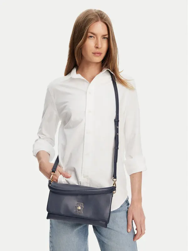 Tommy Hilfiger Tommy Hilfiger Torbica Th Modern Conv Crossover AW0AW17465 Tamnoplava