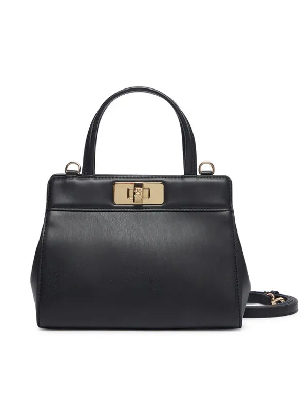 Tommy Hilfiger Tommy Hilfiger Torbica Th Modern Mini Satchel AW0AW18726 Crna