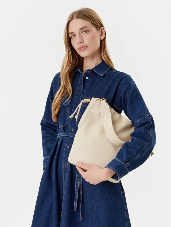 Tommy Hilfiger Tommy Hilfiger Torbica Th Soft Summer Bucket AW0AW17540 Bež