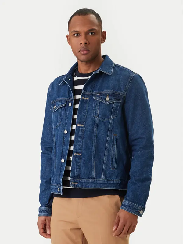 Tommy Hilfiger Tommy Hilfiger Traper jakna MW0MW42629 Plava Regular Fit