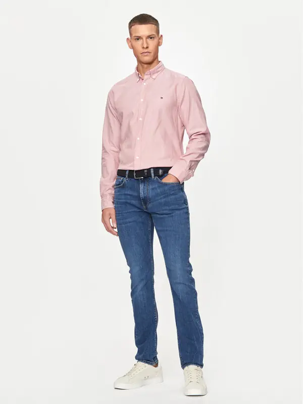 Tommy Hilfiger Tommy Hilfiger Traperice Bleecker MW0MW18279 Tamnoplava Slim Fit