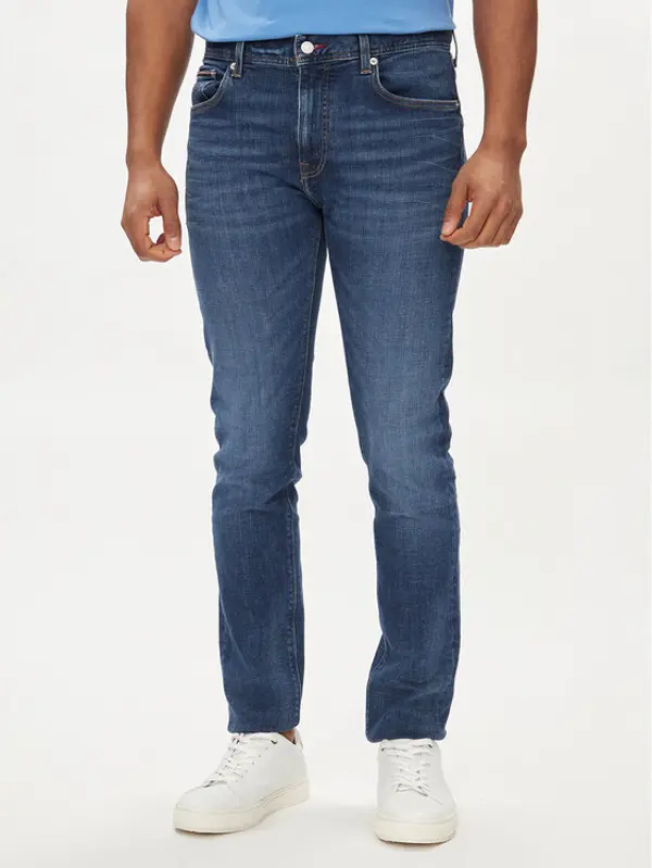 Tommy Hilfiger Tommy Hilfiger Traperice Bleecker MW0MW34511 Tamnoplava Slim Fit