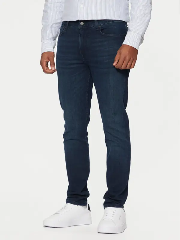 Tommy Hilfiger Tommy Hilfiger Traperice Bleecker MW0MW39042 Plava Slim Fit