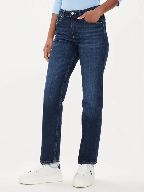 Tommy Hilfiger Tommy Hilfiger Traperice Classic WW0WW42203 Tamnoplava Straight Fit