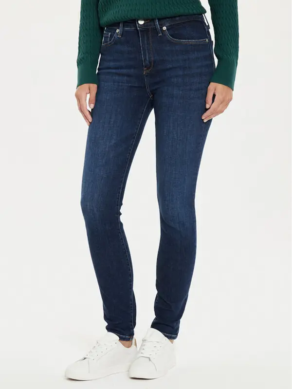 Tommy Hilfiger Tommy Hilfiger Traperice Como WW0WW42485 Tamnoplava Skinny Fit