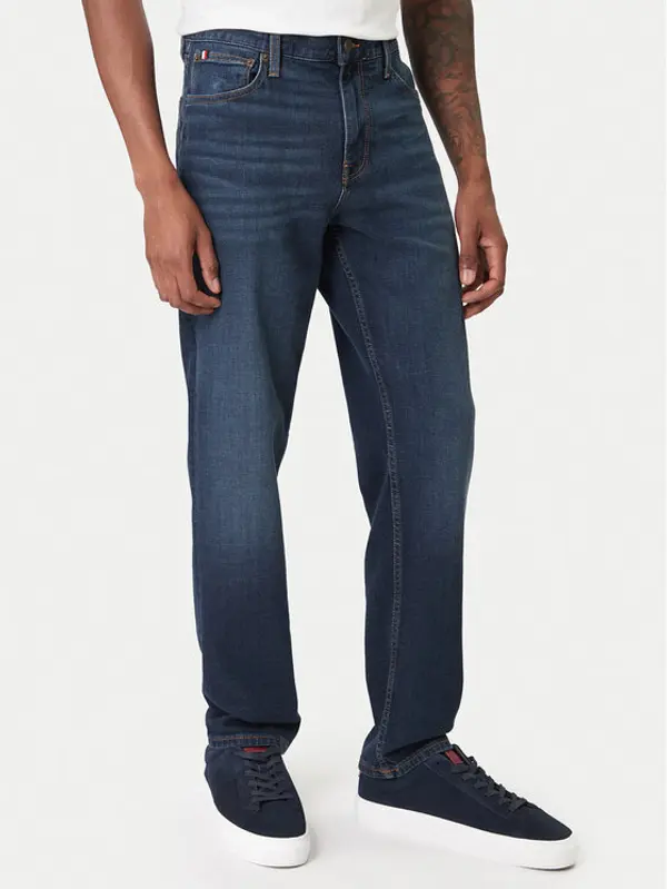 Tommy Hilfiger Tommy Hilfiger Traperice Denton MW0MW41902 Tamnoplava Straight Fit