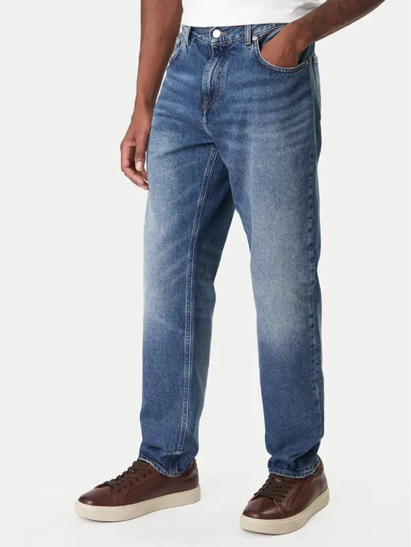Tommy Hilfiger Tommy Hilfiger Traperice Harlem MW0MW41890 Plava Tapered Fit