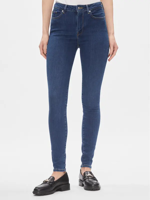 Tommy Hilfiger Tommy Hilfiger Traperice Harlem WW0WW40647 Tamnoplava Skinny Fit