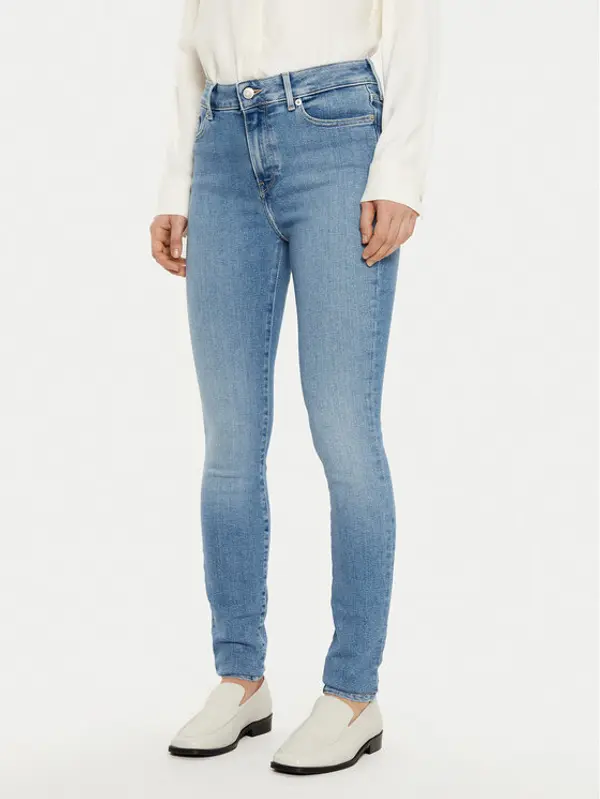 Tommy Hilfiger Tommy Hilfiger Traperice Harlem WW0WW43716 Plava Skinny Fit