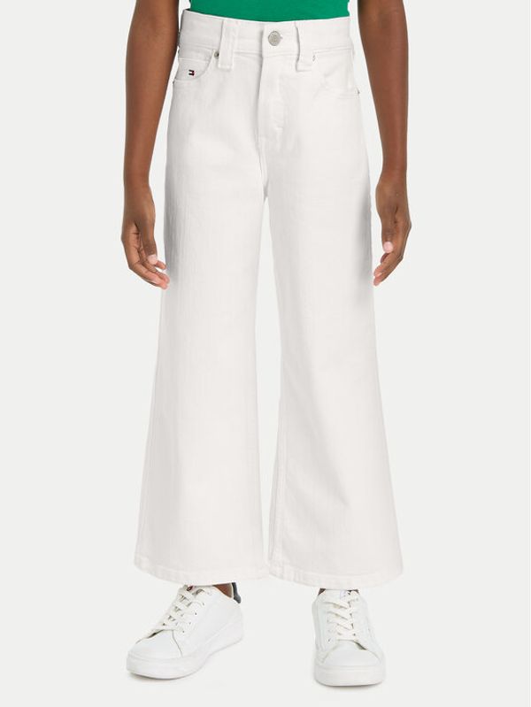 Tommy Hilfiger Tommy Hilfiger Traperice Mabel KG0KG07845 Bijela Wide Leg