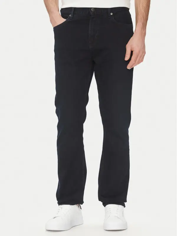Tommy Hilfiger Tommy Hilfiger Traperice MW0MW39039 Tamnoplava Regular Fit