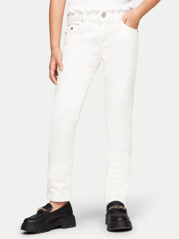 Tommy Hilfiger Tommy Hilfiger Traperice Nora KG0KG07846 Bijela Slim Fit