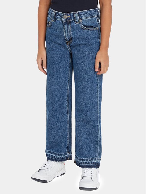 Tommy Hilfiger Tommy Hilfiger Traperice Released KG0KG07525 Plava Relaxed Fit