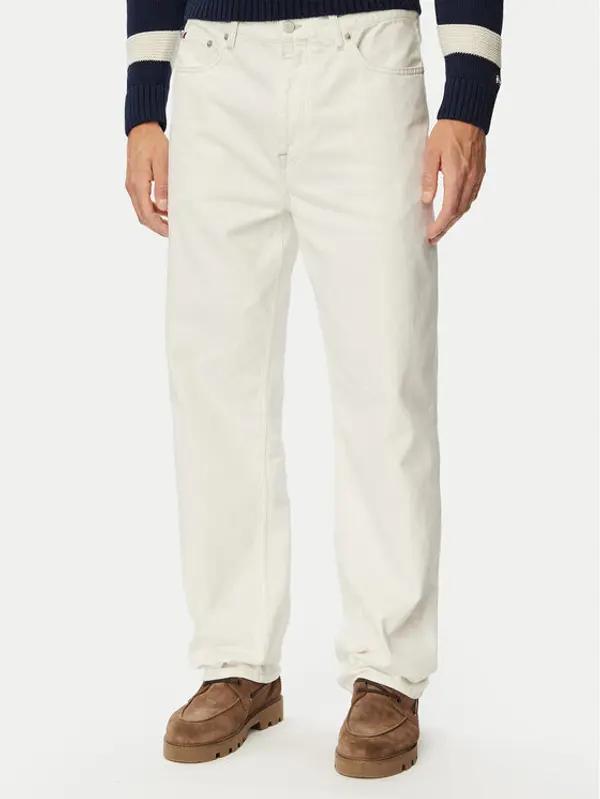 Tommy Hilfiger Tommy Hilfiger Traperice River MW0MW43485 Bijela Relaxed Fit
