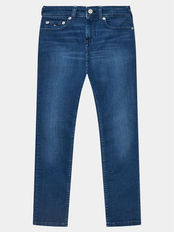 Tommy Hilfiger Tommy Hilfiger Traperice Scanton Y Dark Wash KB0KB08684 Plava Regular Fit