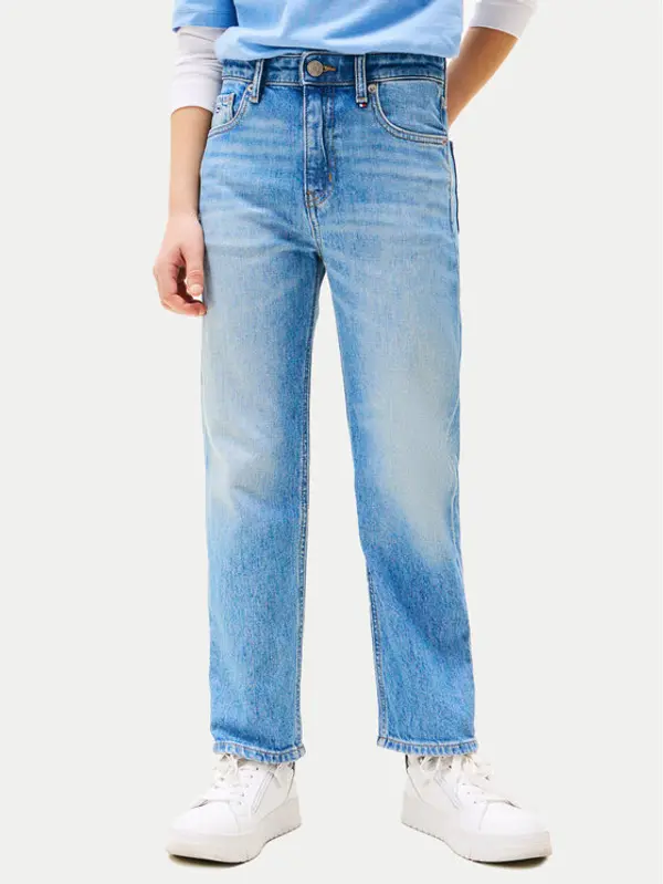 Tommy Hilfiger Tommy Hilfiger Traperice Skater KB0KB10020 Plava Straight Fit
