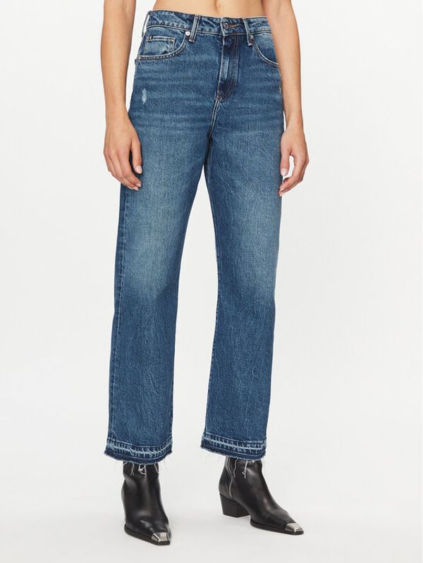 Tommy Hilfiger Tommy Hilfiger Traperice WW0WW40822 Plava Relaxed Fit