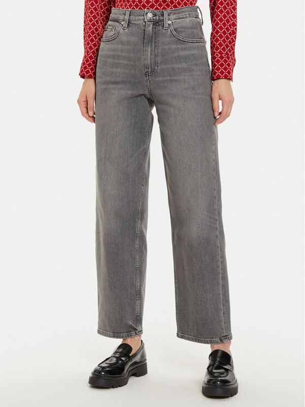 Tommy Hilfiger Tommy Hilfiger Traperice WW0WW42795 Siva Straight Fit