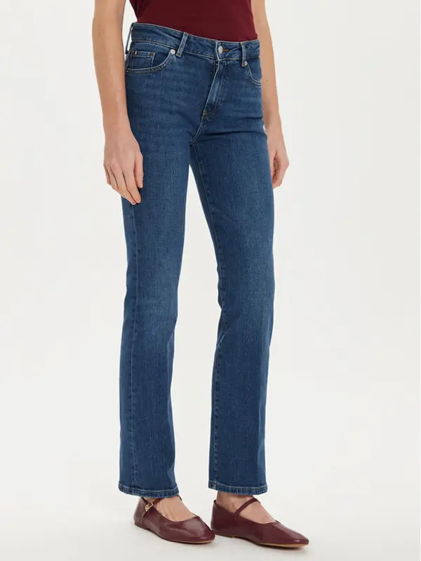 Tommy Hilfiger Tommy Hilfiger Traperice WW0WW43494 Plava Bootcut Fit