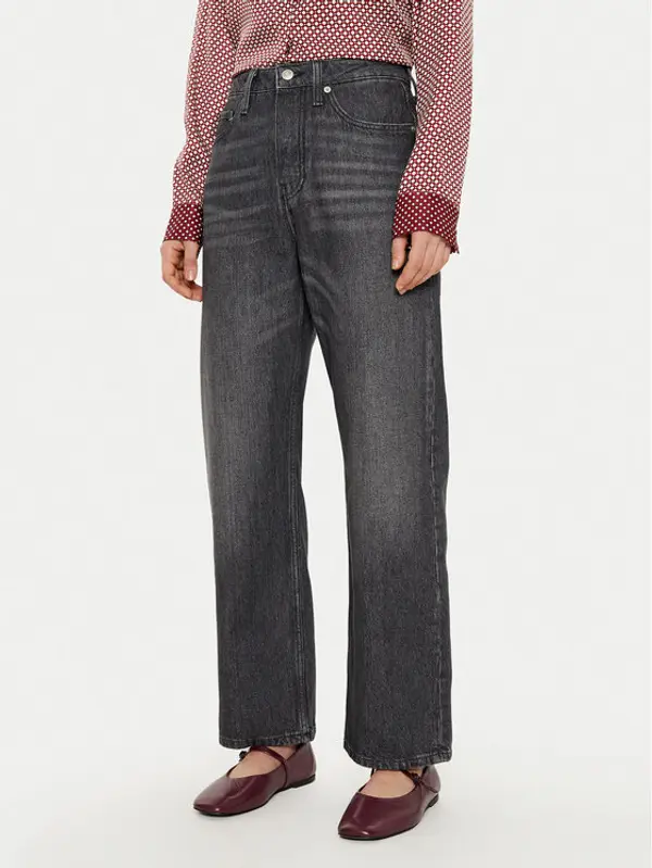 Tommy Hilfiger Tommy Hilfiger Traperice WW0WW44329 Siva Straight Fit