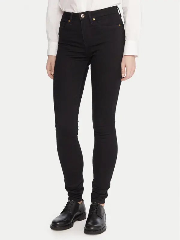 Tommy Hilfiger Tommy Hilfiger Traperice WW0WW46720 Crna Slim Fit