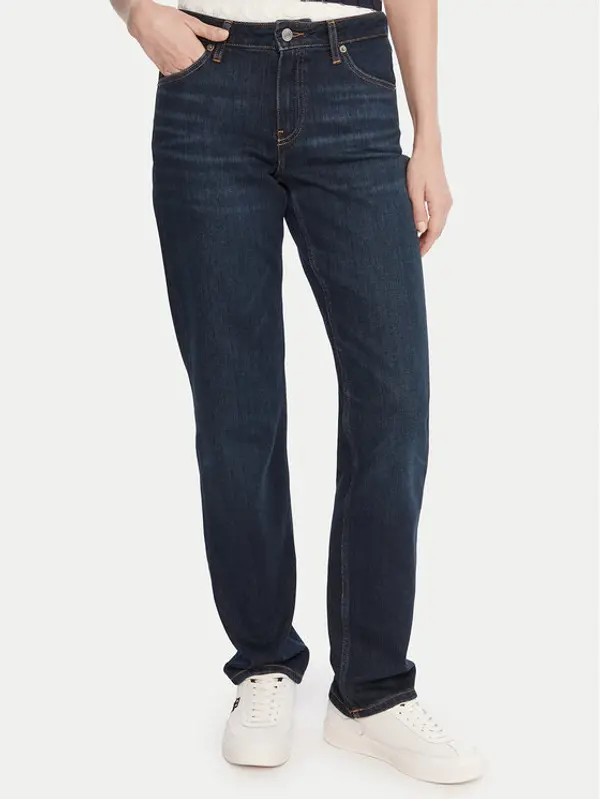 Tommy Hilfiger Tommy Hilfiger Traperice WW0WW47487 Plava Regular Fit