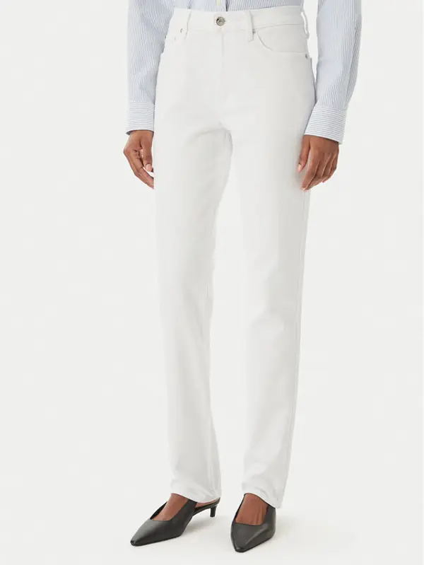 Tommy Hilfiger Tommy Hilfiger Traperice WW0WW48579 Bijela Slim Fit